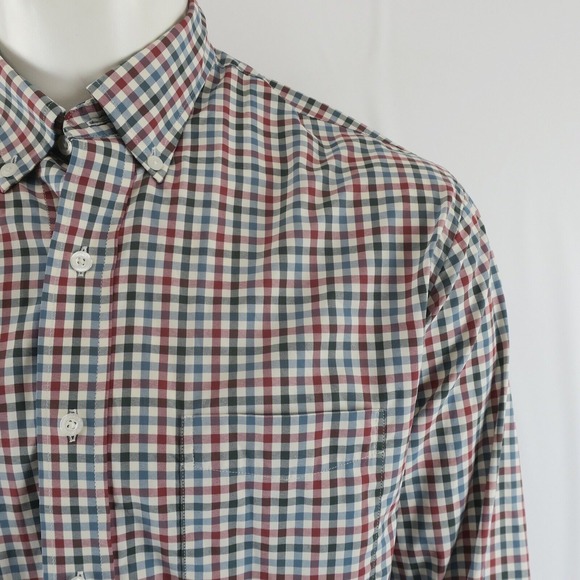 Onward Reserve Long Sleeve Button Up Shirt Mens M Classic Fit - Picture 2 of 10